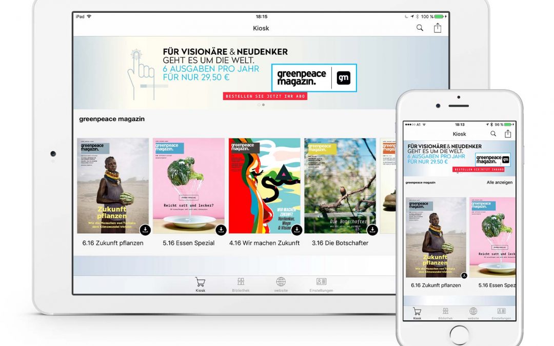 Greenpeace-Magazin-App